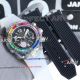 Hublot Big Bang Unico sapphire case rainbow diamond bezel transparent rubber strap replica watch (5)_th.jpg